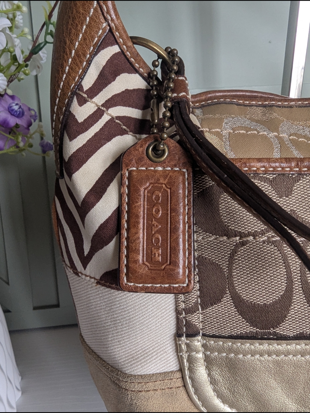 Coach Vintage  Ergo Signature Patchwork Hobo Bag, - Picture 2 of 13